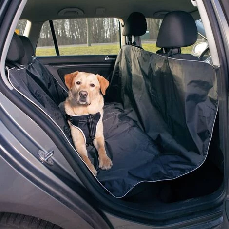 TRIXIE Housse De Siège Auto Pour Chiens 160 X 145 Cm Noir - Noir 2 TRIXIE Housse De Siège Auto Pour Chiens 160 X 145 Cm Noir - Noir – Image 2