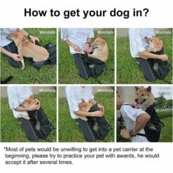 BETTERLIFE Sac à Dos Léger Pour Chien De Petite Et Moyenne Taille, Approuvé Par Les Vétérinaires Pour Les Voyages – Facile à Transporter Et économie De L'espace -Cage, caisse et transport pour chien Soldes 37660159 5