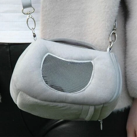 TRIOMPHE Sac De Transport En Bandoulière Pour Petits Animaux Domestiques (hamster, Rat, Chinchilla, Furet) 2 TRIOMPHE Sac De Transport En Bandoulière Pour Petits Animaux Domestiques (hamster, Rat, Chinchilla, Furet) – Image 2