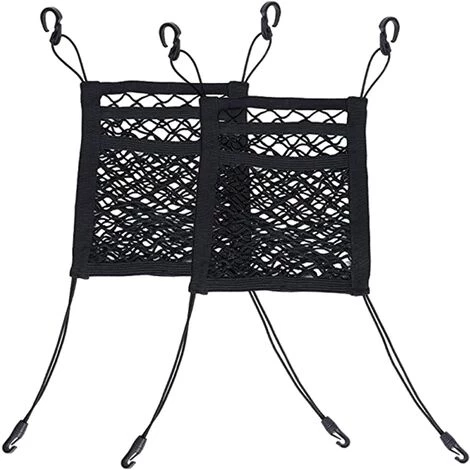 Filet De Coffre Filet De Voiture , Filet Universel Avec Fermeture Velcro Filet De Coffre De Siège Auto Organisateur De Filet De Coffre Pour Filet De Coffre Universel Pour Voiture / SUV En Nylon (2X B) GrooFoo 1 Filet De Coffre Filet De Voiture , Filet Universel Avec Fermeture Velcro Filet De Coffre De Siège Auto Organisateur De Filet De Coffre Pour Filet De Coffre Universel Pour Voiture / SUV En Nylon (2X B) GrooFoo