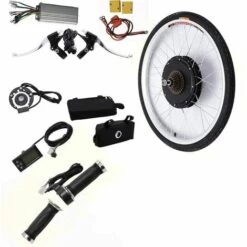 SENDERPICK Kit De Conversion De Moteur Arrière Pour Vélo électrique 26" 36 V 500 W Avec écran LCD