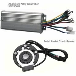 SENDERPICK Kit De Conversion De Moteur Arrière Pour Vélo électrique 26" 36 V 500 W Avec écran LCD -Cage, caisse et transport pour chien Soldes 38293360 3