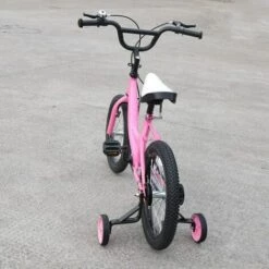 SENDERPICK Vélo Pour Enfant 16 Pouces Rose 5-8 Ans -Cage, caisse et transport pour chien Soldes 38293512 4