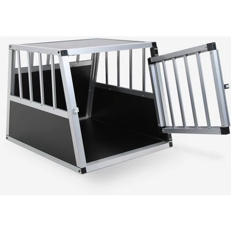 BELLA PET Box De Transport Rigide En Aluminium Pour Chiens 54x69x50cm Skaut M 5 BELLA PET Box De Transport Rigide En Aluminium Pour Chiens 54x69x50cm Skaut M – Image 5