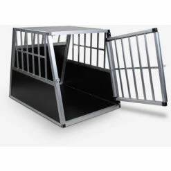 BELLA PET Box De Transport Rigide Pour Chien Rigide En Aluminium 65x91x69cm Skaut L -Cage, caisse et transport pour chien Soldes 38891423 5
