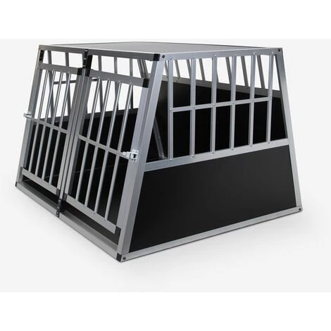 BELLA PET Box De Transport Rigide Double Pour Chien En Aluminium 104x91x71cm Skaut XL 1 BELLA PET Box De Transport Rigide Double Pour Chien En Aluminium 104x91x71cm Skaut XL