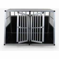 BELLA PET Box De Transport Rigide Double Pour Chien En Aluminium 104x91x71cm Skaut XL 9 BELLA PET Box De Transport Rigide Double Pour Chien En Aluminium 104x91x71cm Skaut XL -Cage, caisse et transport pour chien Soldes 38891427 5