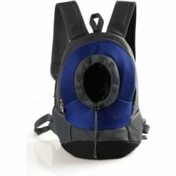 AIDUCHO Sacs De Transport Pour Chiens Sac à Dos, Sac De Transport En Maille Réglable Pour Animaux De Compagnie Head Out Dogs Cats Backpacks, Sac De Transport Extérieur Pour Animaux De Compagnie Pour Chiens Et Chats Petit Bleu -Cage, caisse et transport pour chien Soldes 39019795 3