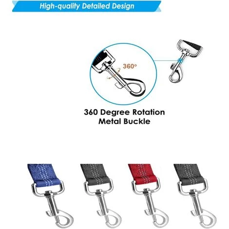 ECHOO Ceinture De Sécurité Pour Chien, Ceinture De Sécurité 2 En 1 Pour Chiens, Ceinture De Chien Réglable Pour Voitures, Ceinture De Sécurité Pour Chien Avec Amortissement élastique Pour Toutes Les Races De Chiens, Chats, Voitures (rouge) 2 ECHOO Ceinture De Sécurité Pour Chien, Ceinture De Sécurité 2 En 1 Pour Chiens, Ceinture De Chien Réglable Pour Voitures, Ceinture De Sécurité Pour Chien Avec Amortissement élastique Pour Toutes Les Races De Chiens, Chats, Voitures (rouge) – Image 2