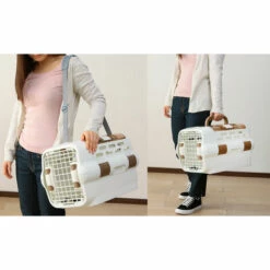 Iris Ohyama, Caisse De Transport / Cage De Transport Avec Laisses 2 Portes Amovibles (devant & Dessus), Poignée, Ventilation Optimale Pour Chat, Chien, Rongeur - Pet Drive Carrier PDPC-500, Blanc 5 Iris Ohyama, Caisse De Transport / Cage De Transport Avec Laisses 2 Portes Amovibles (devant & Dessus), Poignée, Ventilation Optimale Pour Chat, Chien, Rongeur - Pet Drive Carrier PDPC-500, Blanc -Cage, caisse et transport pour chien Soldes 39621275 3