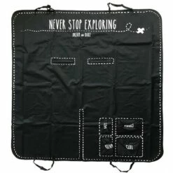 THSINDE Tapis De Voiture Pour Chien épaissis Imperméables Et Anti-rayures Tapis De Voiture Pour Chien Tapis De Coffre Arrière Pour Chien Anti-sale Gris (impression De Carte) 1 Pièce -Cage, caisse et transport pour chien Soldes 39635549 3