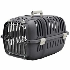 FERPLAST - PANIER DE TRANSPORT JET 10 POUR CHIEN ET CHAT - GRIS 73043099PA