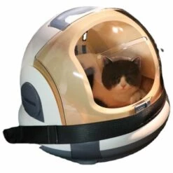 THSINDE Sac De Sortie Pour Chat Boîte à Air Portable Sortie Pour Animaux De Compagnie Panier De Transport Portable Sac D'espace Pour Animaux De Compagnie Fournitures De Chat Transparentes -Cage, caisse et transport pour chien Soldes 40296115 3