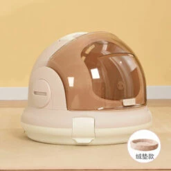 THSINDE Sac De Sortie Pour Chat Boîte à Air Portable Sortie Pour Animaux De Compagnie Panier De Transport Portable Sac D'espace Pour Animaux De Compagnie Fournitures De Chat Transparentes -Cage, caisse et transport pour chien Soldes 40296115 5