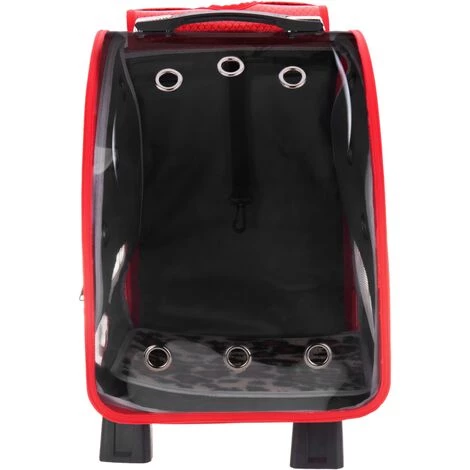 PrimeMatik - Sac à Dos à Roulettes Pour Le Transport D'animaux Domestiques, De Chats Et De Chiens 4 PrimeMatik - Sac à Dos à Roulettes Pour Le Transport D'animaux Domestiques, De Chats Et De Chiens – Image 4