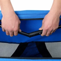 [pro.tec] Cage De Transport Pour Chien Box De Transport Pour Chien Chenil Polyester Pliant Bleu Taille XXL -Cage, caisse et transport pour chien Soldes 4064809 4
