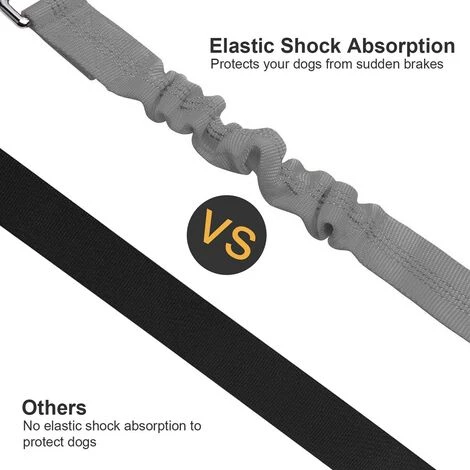 LONGZIMING Ceinture De Sécurité Pour Chien, 2 Paquets De Ceinture De Sécurité Réglable Pour Voiture Pour Animaux De Compagnie, Harnais De Voiture Pour Chien élastique Et Durable, Ceinture De Sécurité Pour Véhicule En Nylon Réfléchissant Pour Petit, Moyen Grand Chien 5 LONGZIMING Ceinture De Sécurité Pour Chien, 2 Paquets De Ceinture De Sécurité Réglable Pour Voiture Pour Animaux De Compagnie, Harnais De Voiture Pour Chien élastique Et Durable, Ceinture De Sécurité Pour Véhicule En Nylon Réfléchissant Pour Petit, Moyen Grand Chien – Image 5