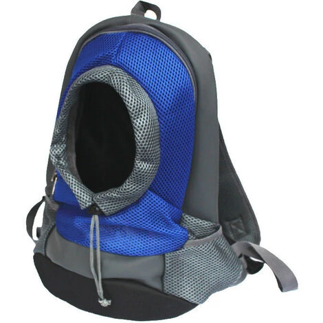 TRIOMPHE Pet Porte-sac à Dos Chien Sac De Transport De Voyage Sac à Dos De Ventral Poitrine Transporteur Sacs Pour Petit Animaux (Bleu) 1 TRIOMPHE Pet Porte-sac à Dos Chien Sac De Transport De Voyage Sac à Dos De Ventral Poitrine Transporteur Sacs Pour Petit Animaux (Bleu)