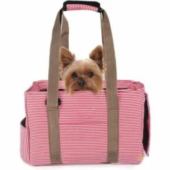 ECHOO Sac De Transport Pour Chiens Bolsos Transporteur Pour Chien Sac Pour Chat Transport Sac Transport Pour Chats Petit Chien Aérienne Approuvé，Medium，Rose