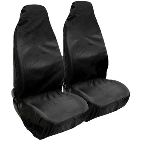 DONTODENT Housses Imperméables Pour Sièges Auto Universels (pack De 2) 132 X 54cm Noir 1 DONTODENT Housses Imperméables Pour Sièges Auto Universels (pack De 2) 132 X 54cm Noir