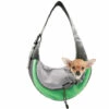 Sac De Transport Chien Macaron Sac à Bandoulière Pour Chat Chiot Réglable Sac De Voyage Pour Petits Animaux Sac à Main Chien Avec Pochette En Filet Respirant Sacoche Chien Portable Pour Marché Extérieur（petit