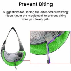 Sac De Transport Chien Macaron Sac à Bandoulière Pour Chat Chiot Réglable Sac De Voyage Pour Petits Animaux Sac à Main Chien Avec Pochette En Filet Respirant Sacoche Chien Portable Pour Marché Extérieur（petit -Cage, caisse et transport pour chien Soldes 42741122 5