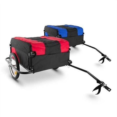 DURAMAXX Mountee Attelage Pour Vélo Remorque 130l 60kg Tubes D'acier Bleu-noir 2 DURAMAXX Mountee Attelage Pour Vélo Remorque 130l 60kg Tubes D'acier Bleu-noir – Image 2
