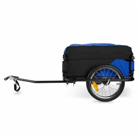 DURAMAXX Mountee Attelage Pour Vélo Remorque 130l 60kg Tubes D'acier Bleu-noir 4 DURAMAXX Mountee Attelage Pour Vélo Remorque 130l 60kg Tubes D'acier Bleu-noir – Image 4