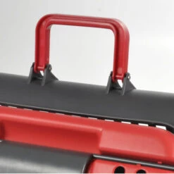 HOMEMAISON Caisse De Transport Pliable En Plastique Pour Animaux Anthracite/Rouge 46 X 35 X H33 Cm - Anthracite/Rouge -Cage, caisse et transport pour chien Soldes 42842243 4