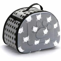 ALMI Sac De Transport Pour Chien Sac Transport Chat Chien En EVA Souple Léger Caisse Respirant Cage Pliable à Parois Souples Pour Animaux Domestique Voyage (S, Bleu) -Cage, caisse et transport pour chien Soldes 43885009 3
