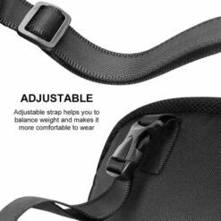 ALMI Sac De Transport Pour Chien Sac à Dos Chat Et Chien, Sangle à Dos Pour Animal De Compagnie Et Porte-Chien, Adapté Aux Voyages, Randonnées Et Camping Petits Chiens Et Chats, Sac Chien Extérieur Réglable, Petite Taille-Noir -Cage, caisse et transport pour chien Soldes 43885012 4