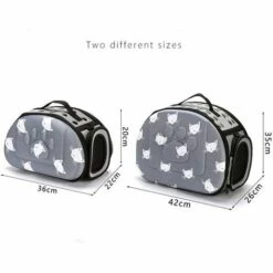 ALMI Sac De Transport Pour Chien Sac Transport Chat Chien En EVA Souple Léger Caisse Respirant Cage Pliable à Parois Souples Pour Animaux Domestique Voyage (S, Bleu) -Cage, caisse et transport pour chien Soldes 43885028 5