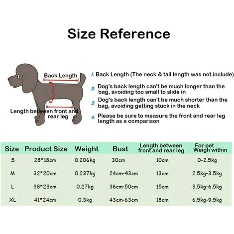 ALMI Sac De Transport Pour Chien Sac à Dos Pour Chien/Sac Ventral De Transport Pour Chat Sac De Voyage Pour Petit Animaux Portable (Bleu Orange, L) 2 ALMI Sac De Transport Pour Chien Sac à Dos Pour Chien/Sac Ventral De Transport Pour Chat Sac De Voyage Pour Petit Animaux Portable (Bleu Orange, L) – Image 2