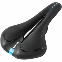 Vélo Tricycle Siège De Vélo Selle Coussin De Siège Coussin Soutien Adultes Enfants Bleu A Jmax