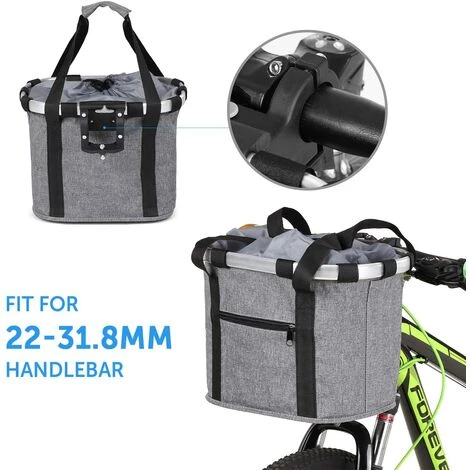 ELLE Panier De Vélo Pliant Petit Sac De Transport Pour Chien De Chat Panier De Guidon Panier De Vélo Pliable Pour Animaux 7 Couleurs 34 * 28 * 25cm 4 ELLE Panier De Vélo Pliant Petit Sac De Transport Pour Chien De Chat Panier De Guidon Panier De Vélo Pliable Pour Animaux 7 Couleurs 34 * 28 * 25cm – Image 4