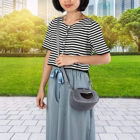 ELLE Cadeau De Juillet Orteur De Hamster, Sac De Transport Pour Animaux De Compagnie, Sac De Sorties Pour Petits Animaux De Compagnie Cochon D'Inde(Medium)15 2 ELLE Cadeau De Juillet Orteur De Hamster, Sac De Transport Pour Animaux De Compagnie, Sac De Sorties Pour Petits Animaux De Compagnie Cochon D'Inde(Medium)15 – Image 2