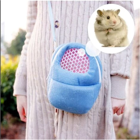 ELLE Sac à Dos Pour Animaux De Compagnie Porte-Animal Pour Petits Animaux Hamster Pocket Dog Sac Sleep Sac Suspendu Hamster Sac à Dos (Color : Blue, Size : M) 3 ELLE Sac à Dos Pour Animaux De Compagnie Porte-Animal Pour Petits Animaux Hamster Pocket Dog Sac Sleep Sac Suspendu Hamster Sac à Dos (Color : Blue, Size : M) – Image 3