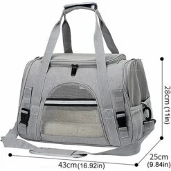 Sac De Transport Pour Chat, Triomphe Caisse Pliable Pour Chien Respirant, Avec Bandoulière Réglable Sac Transport Chien, Pour Chat Chaton Petit Chien Lapin Animal 9 Sac De Transport Pour Chat, Triomphe Caisse Pliable Pour Chien Respirant, Avec Bandoulière Réglable Sac Transport Chien, Pour Chat Chaton Petit Chien Lapin Animal -Cage, caisse et transport pour chien Soldes 45292333 5