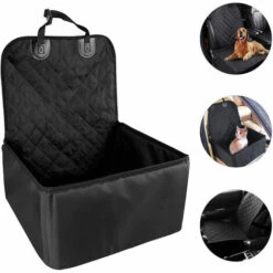 DKSFJKL Siège D'auto Pour Chien Extra Stable - Siège D'auto Pour Chien De Haute Qualité Pour Chiens De Petite à Moyenne Taille - Siège D'auto Pour Chien étanche Pour Siège Arrière Et Avant