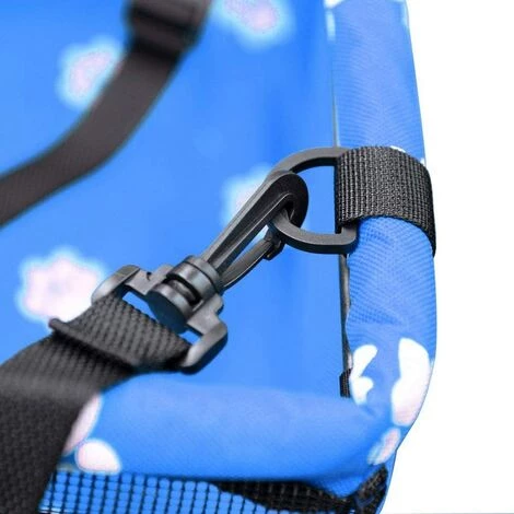 ALMI Sac De Transport Chien Siège D'Appoint De Voiture Chat Petite Et Moyenne Taille Ceinture De Siège De Voiture Etanche Avec Ceinture De Sécurité Housse De Rehausseur Durable (Bleu) 3 ALMI Sac De Transport Chien Siège D'Appoint De Voiture Chat Petite Et Moyenne Taille Ceinture De Siège De Voiture Etanche Avec Ceinture De Sécurité Housse De Rehausseur Durable (Bleu) – Image 3