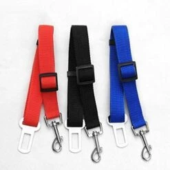 BRIDAY Pet Chien Chat Voiture Ceinture De Sécurité Harnais Réglable Ceinture De Sécurité Laisse De Plomb