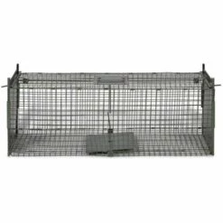 GROSMONDE Attrape à Animaux Avec 2 Portes -Cage, caisse et transport pour chien Soldes 46565008 4
