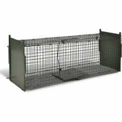GROSMONDE Attrape à Animaux Avec 2 Portes -Cage, caisse et transport pour chien Soldes 46565008 5