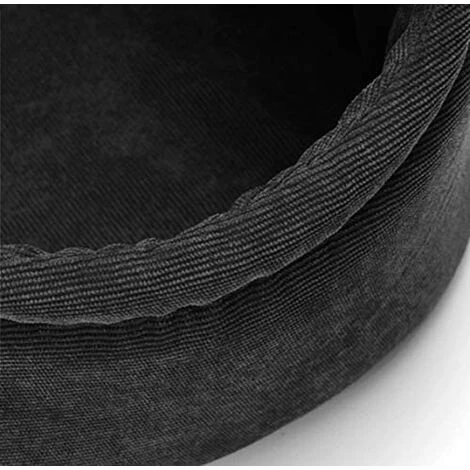 TINOR Sac Transport Chien Lavable Sac à Main Pour Chat Panier Transport Chien Sac Pour Lapin Sac De Voyage Velours Côtelé Pour Animaux De Campagne, Noir M 4 TINOR Sac Transport Chien Lavable Sac à Main Pour Chat Panier Transport Chien Sac Pour Lapin Sac De Voyage Velours Côtelé Pour Animaux De Campagne, Noir M – Image 4