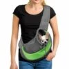 Sac De Transport Portable Chien Sac Bandoulière Filet Respirant Pour Chien Et Chat Chiot épaule Pour Animaux De Compagnie Sling Sac Transporteur Réglable Sac De Voyage Pour Petits Animaux Chien,L GrooFoo
