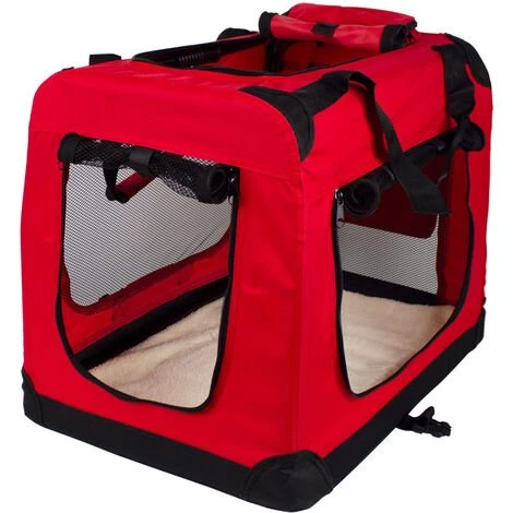 Porte-animaux | Différentes Tailles | Différents Poids | Pliable | Rouge | Balú | Mobiclinic 1 Porte-animaux | Différentes Tailles | Différents Poids | Pliable | Rouge | Balú | Mobiclinic