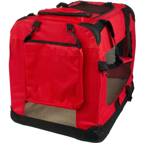 Porte-animaux | Différentes Tailles | Différents Poids | Pliable | Rouge | Balú | Mobiclinic 2 Porte-animaux | Différentes Tailles | Différents Poids | Pliable | Rouge | Balú | Mobiclinic – Image 2