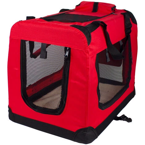Porte-animaux | Différentes Tailles | Différents Poids | Pliable | Rouge | Balú | Mobiclinic 3 Porte-animaux | Différentes Tailles | Différents Poids | Pliable | Rouge | Balú | Mobiclinic – Image 3