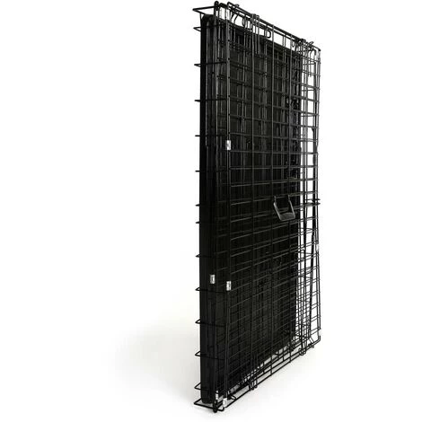 TRESKO Cage De Transport 62 X 45 X 52 Cm Pour Chien Pliable | 2 Portes | Transportable | Caisse De Transport En Métal 4 TRESKO Cage De Transport 62 X 45 X 52 Cm Pour Chien Pliable | 2 Portes | Transportable | Caisse De Transport En Métal – Image 4