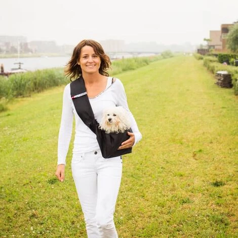 4Lazylegs Sac De Transport Animaux Pocket Basic Polyester 15 Kg Noir - Noir 3 4Lazylegs Sac De Transport Animaux Pocket Basic Polyester 15 Kg Noir - Noir – Image 3